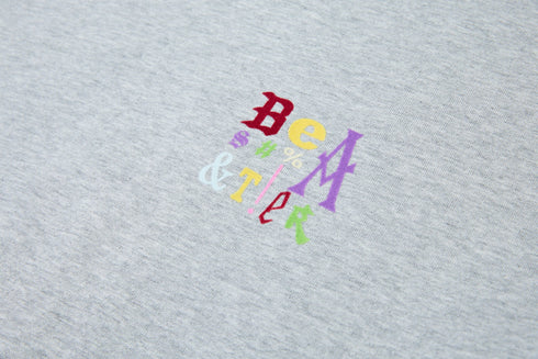 Colorful Letter Print T-shirt